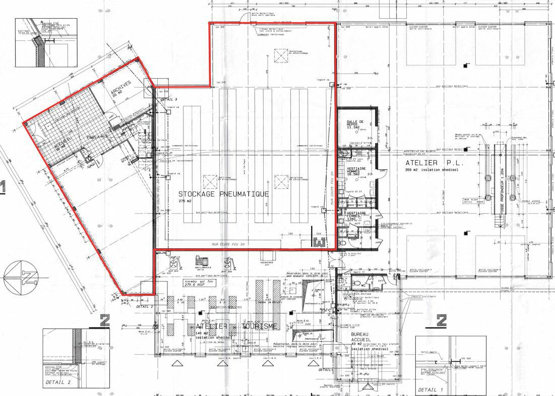 Local d'activité Ludres 509m² Location local d'activité Ludres Meurthe-et-Moselle OLACT2424146 13
